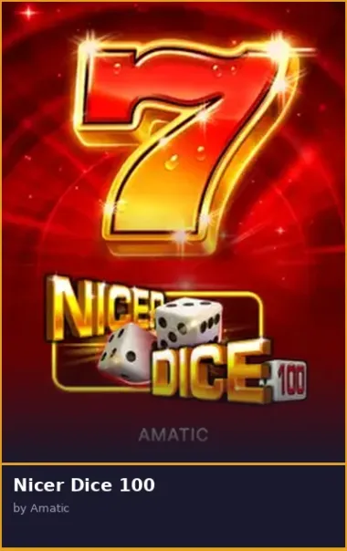 Nicer Dice 100