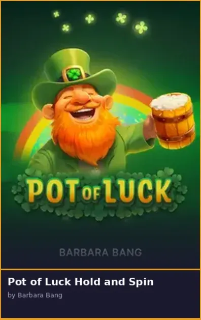 Pot of Luck Hold and Spin