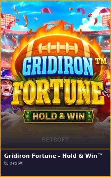 Gridiron Fortune - Hold   Win
