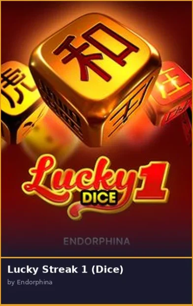 Lucky Streak 1  Dice