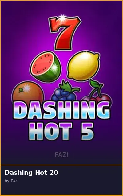Dashing Hot 20