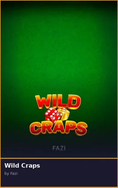 Wild Craps