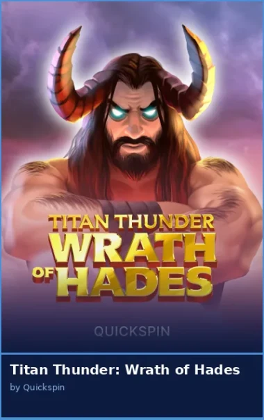 Titan Thunder  Wrath of Hades